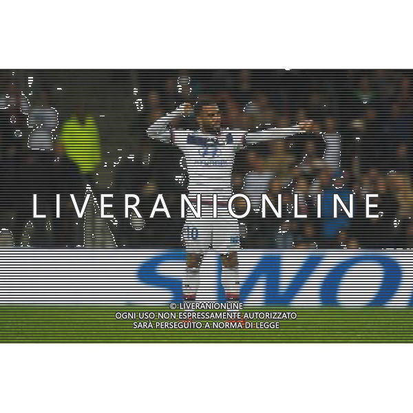 Joie Alexandre Lacazette - 03.10.2015 - Lyon / Reims - 9eme journee de Ligue 1 Photo : Jean Paul Thomas / Icon Sport AG ALDO LIVERANI SAS ONLY ITALY