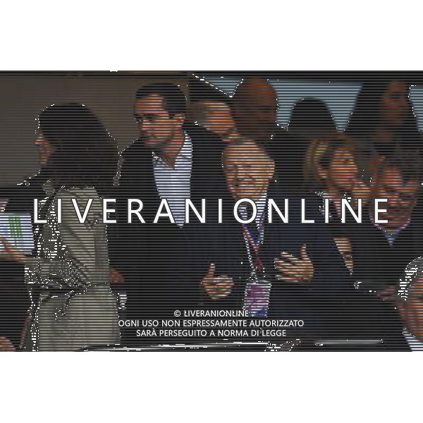 Jean Michel AULAS - 03.10.2015 - Lyon / Reims - 9eme journee de Ligue 1 Photo : Jean Paul Thomas / Icon Sport AG ALDO LIVERANI SAS ONLY ITALY
