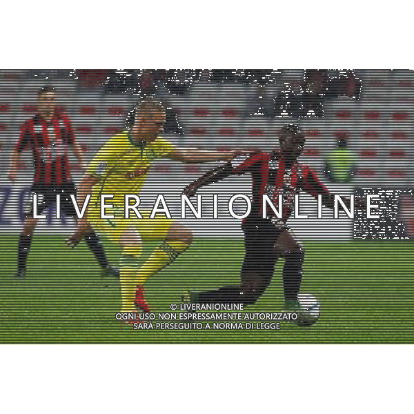 Koldeinn SIGHTPRSSON / Nampalys MENDY - 03.10.2015 - Nice / Nantes - 9eme journee de Ligue 1 Photo : Jean Christophe Magnenet / Icon Sport AG ALDO LIVERANI SAS ONLY ITALY