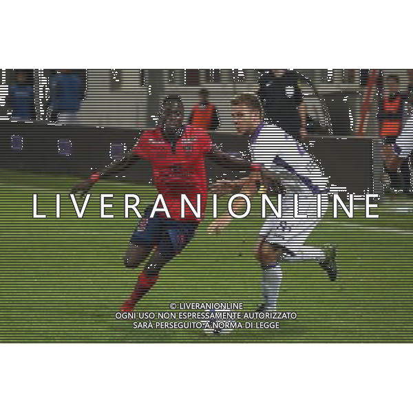 Kevin MAYI - 03.10.2015 - Gazelec Ajaccio / Toulouse - 9eme journee de Ligue 1 Photo : Jean Pierre Belzit / Icon Sport AG ALDO LIVERANI SAS ONLY ITALY