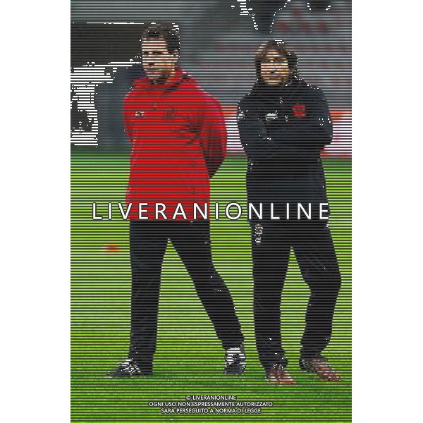 Frederic GIORIA / Guy MENGUAL - 03.10.2015 - Nice / Nantes - 9eme journee de Ligue 1 Photo : Jean Christophe Magnenet / Icon Sport AG ALDO LIVERANI SAS ONLY ITALY