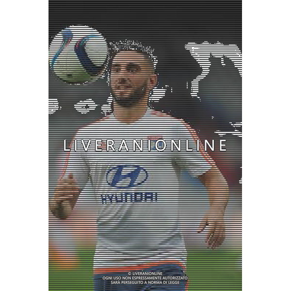 Jordan FERRI - 03.10.2015 - Lyon / Reims - 9eme journee de Ligue 1 Photo : Jean Paul Thomas / Icon Sport AG ALDO LIVERANI SAS ONLY ITALY