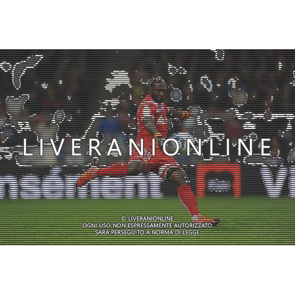 Johny PLACIDE - 03.10.2015 - Lyon / Reims - 9eme journee de Ligue 1 Photo : Jean Paul Thomas / Icon Sport AG ALDO LIVERANI SAS ONLY ITALY