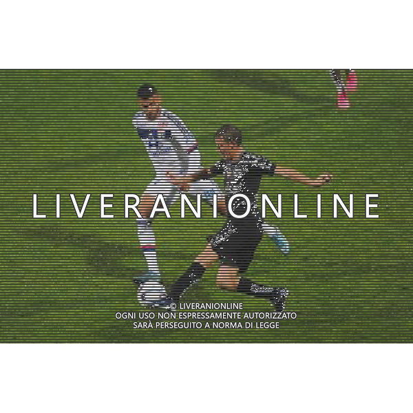 Rachid GHEZZAL / Franck SIGNORINO - 03.10.2015 - Lyon / Reims - 9eme journee de Ligue 1 Photo : Jean Paul Thomas / Icon Sport AG ALDO LIVERANI SAS ONLY ITALY