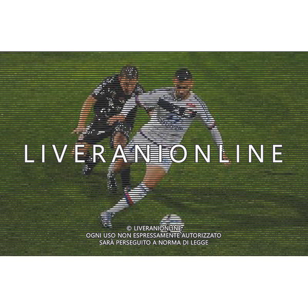 Franck SIGNORINO / Rachid GHEZZAL - 03.10.2015 - Lyon / Reims - 9eme journee de Ligue 1 Photo : Jean Paul Thomas / Icon Sport AG ALDO LIVERANI SAS ONLY ITALY