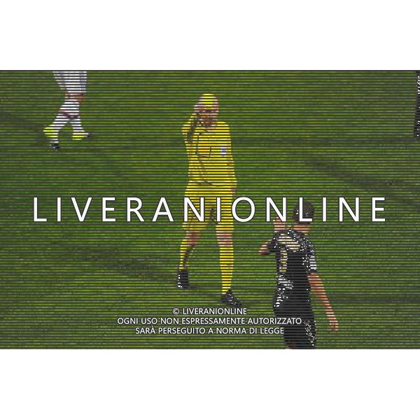 Anthony GAUTIER / Carton Jaune Franck SIGNORINO - 03.10.2015 - Lyon / Reims - 9eme journee de Ligue 1 Photo : Jean Paul Thomas / Icon Sport AG ALDO LIVERANI SAS ONLY ITALY