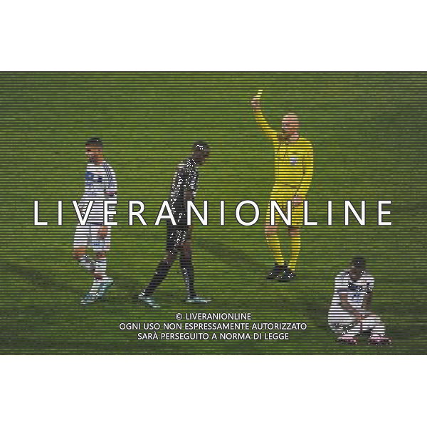 Anthony GAUTIER / Carton Jaune Prince ONIANGUE - 03.10.2015 - Lyon / Reims - 9eme journee de Ligue 1 Photo : Jean Paul Thomas / Icon Sport AG ALDO LIVERANI SAS ONLY ITALY