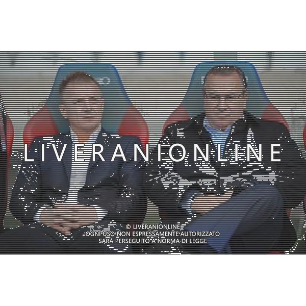 Olivier GUEGAN / Jean Pierre CAILLOT - 03.10.2015 - Lyon / Reims - 9eme journee de Ligue 1 Photo : Jean Paul Thomas / Icon Sport AG ALDO LIVERANI SAS ONLY ITALY