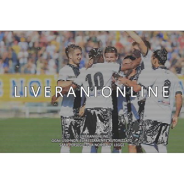 PARMA CORREGGESE \'4-10-2015 NELLA FOTO ESULTANZA BARAYE AG ALDO LIVERANI SAS