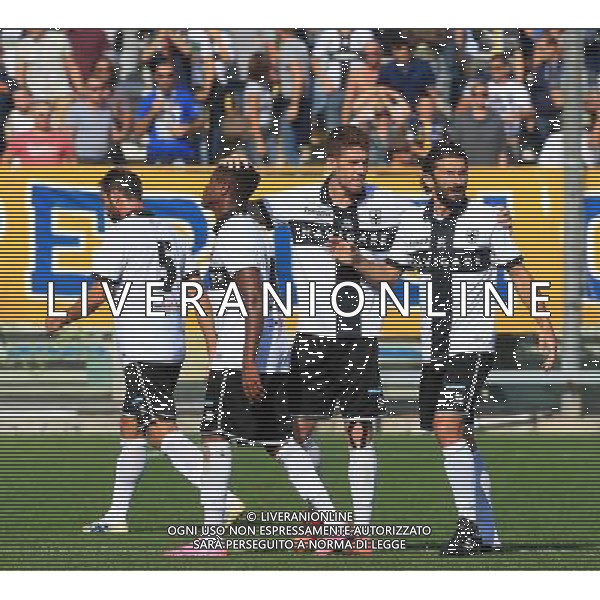 PARMA CORREGGESE \'4-10-2015 NELLA FOTO ESULTANZA BARAYE AG ALDO LIVERANI SAS
