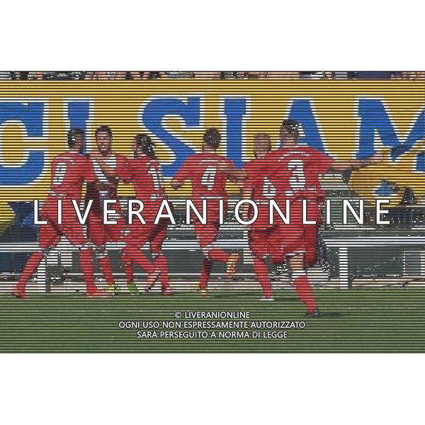 PARMA CORREGGESE \'4-10-2015 NELLA FOTO ESULTANZA FIORETTI AG ALDO LIVERANI SAS