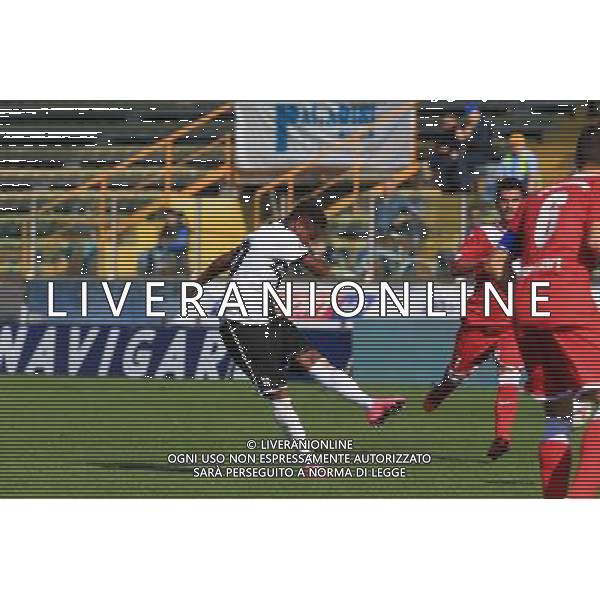PARMA CORREGGESE \'4-10-2015 NELLA FOTO SECONDO GOAL BARAYE AG ALDO LIVERANI SAS