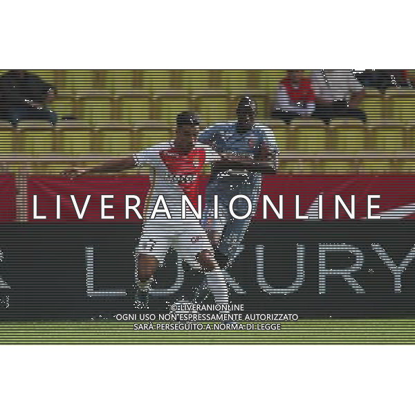 Nabil Dirar / Doucoure Abdoulaye - 04.10.2015 - Monaco / Rennes - 9eme journee de Ligue 1 Photo : Serge Haouzi / Icon Sport AG ALDO LIVERANI SAS ONLY ITALY