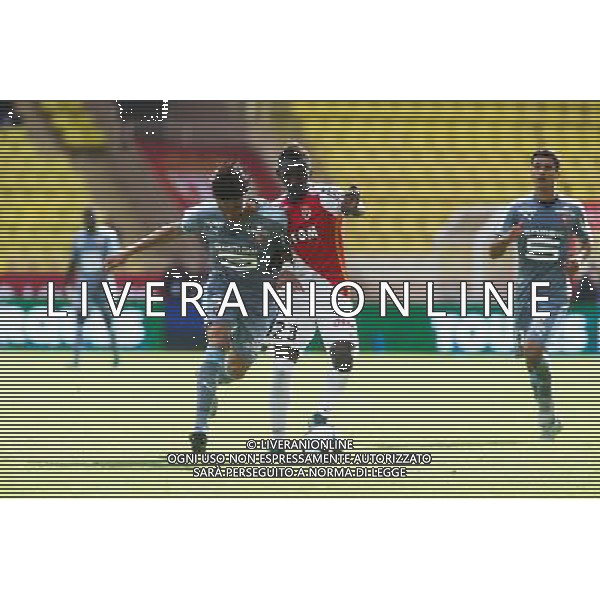 Adama Traore / Pedro Mendes - 04.10.2015 - Monaco / Rennes - 9eme journee de Ligue 1 Photo : Serge Haouzi / Icon Sport AG ALDO LIVERANI SAS ONLY ITALY