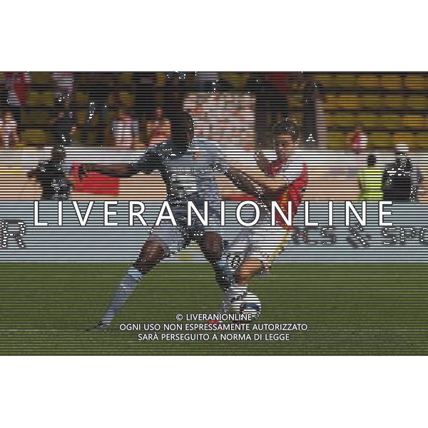 Bernardo Silva / Cheik Mbengue - 04.10.2015 - Monaco / Rennes - 9eme journee de Ligue 1 Photo : Serge Haouzi / Icon Sport AG ALDO LIVERANI SAS ONLY ITALY