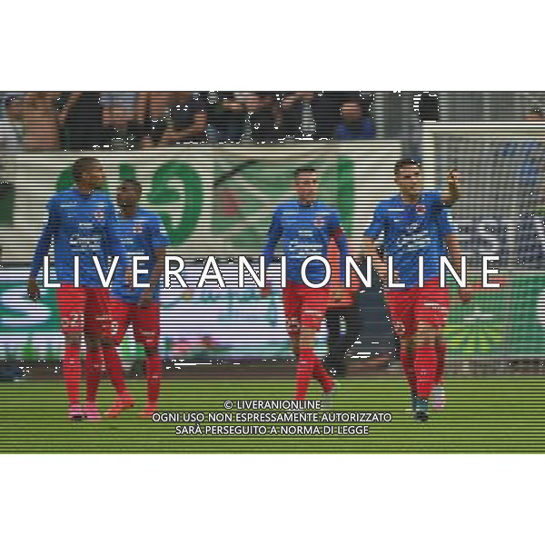 Joie Andy DELORT - 04.10.2015 - Caen / St Etienne - 9e journee de Ligue 1 Photo: Dave Winter / Icon Sport AG ALDO LIVERANI SAS ONLY ITALY