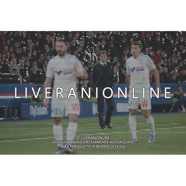 Romain ALESSANDRINI / Javier MANQUILLO / MICHEL - 04.10.2015 - PSG / Marseille - 9eme journee Ligue 1 Photo : Nolwenn Le Gouic / Icon Sport AG ALDO LIVERANI SAS ONLY ITALY