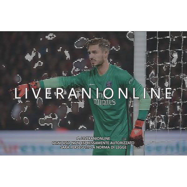 Kevin TRAPP - 04.10.2015 - PSG / Marseille - 9eme journee Ligue 1 Photo : Nolwenn Le Gouic / Icon Sport AG ALDO LIVERANI SAS ONLY ITALY