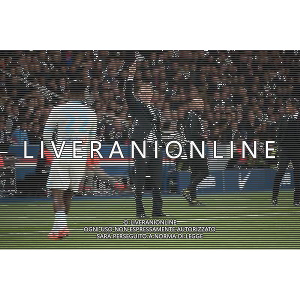 Laurent BLANC - 04.10.2015 - PSG / Marseille - 9eme journee Ligue 1 Photo : Nolwenn Le Gouic / Icon Sport AG ALDO LIVERANI SAS ONLY ITALY