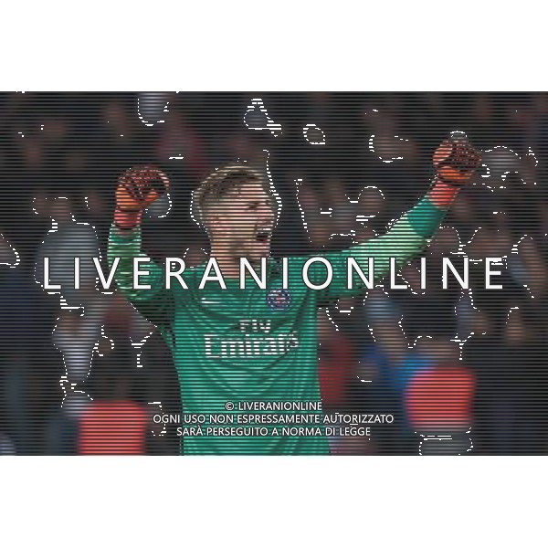 Kevin TRAPP - 04.10.2015 - PSG / Marseille - 9eme journee Ligue 1 Photo : Nolwenn Le Gouic / Icon Sport AG ALDO LIVERANI SAS ONLY ITALY