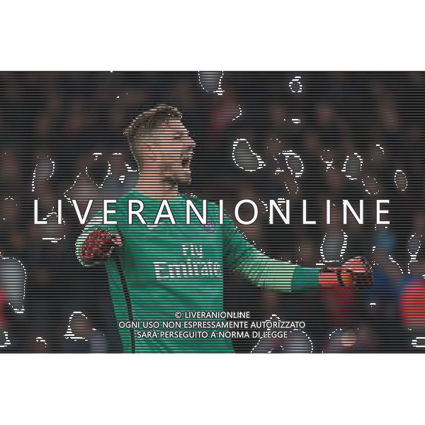 Kevin TRAPP - 04.10.2015 - PSG / Marseille - 9eme journee Ligue 1 Photo : Nolwenn Le Gouic / Icon Sport AG ALDO LIVERANI SAS ONLY ITALY