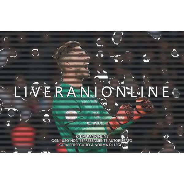 Kevin TRAPP - 04.10.2015 - PSG / Marseille - 9eme journee Ligue 1 Photo : Nolwenn Le Gouic / Icon Sport AG ALDO LIVERANI SAS ONLY ITALY