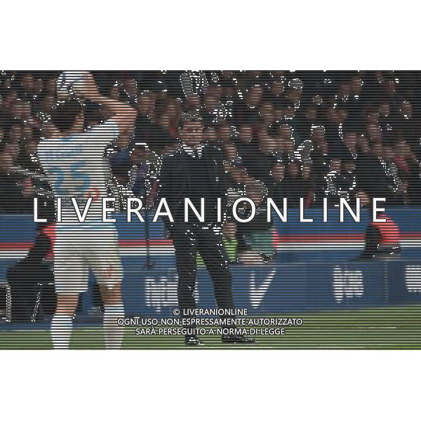MICHEL - 04.10.2015 - PSG / Marseille - 9eme journee Ligue 1 Photo : Nolwenn Le Gouic / Icon Sport AG ALDO LIVERANI SAS ONLY ITALY