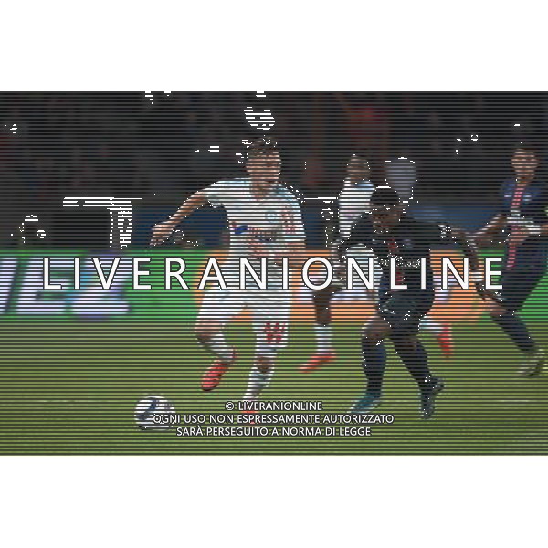 Lucas OCAMPOS - 04.10.2015 - PSG / Marseille - 9eme journee Ligue 1 Photo : Nolwenn Le Gouic / Icon Sport AG ALDO LIVERANI SAS ONLY ITALY