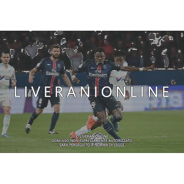 Serge AURIER - 04.10.2015 - PSG / Marseille - 9eme journee Ligue 1 Photo : Nolwenn Le Gouic / Icon Sport AG ALDO LIVERANI SAS ONLY ITALY