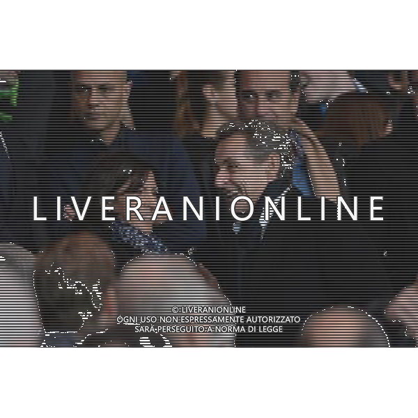 Nicolas SARKOZY / Anne HIDALGO - 04.10.2015 - PSG / Marseille - 9eme journee Ligue 1 Photo : Nolwenn Le Gouic / Icon Sport AG ALDO LIVERANI SAS ONLY ITALY