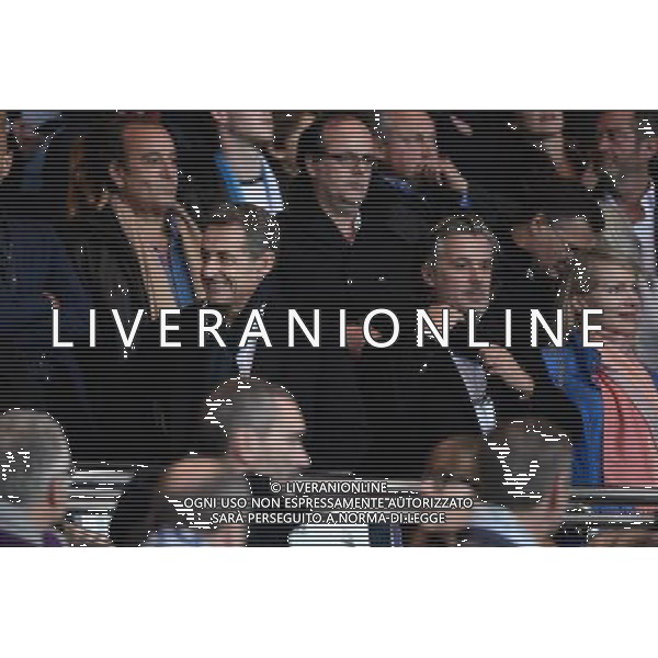 Margarita LOUIS DREYFUS / Vincent LABRUNE / Nicolas SARKOZY - 04.10.2015 - PSG / Marseille - 9eme journee Ligue 1 Photo : Nolwenn Le Gouic / Icon Sport AG ALDO LIVERANI SAS ONLY ITALY