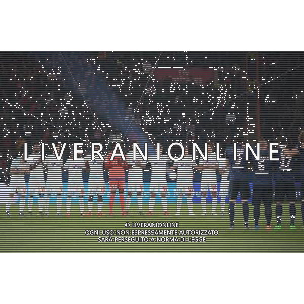 groupe Marseille - 04.10.2015 - PSG / Marseille - 9eme journee Ligue 1 Photo : Nolwenn Le Gouic / Icon Sport AG ALDO LIVERANI SAS ONLY ITALY