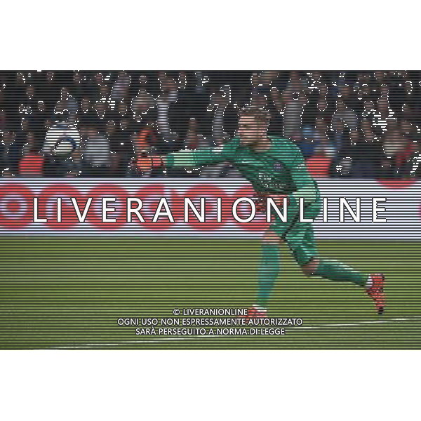 Kevin TRAPP - 04.10.2015 - PSG / Marseille - 9eme journee Ligue 1 Photo : Nolwenn Le Gouic / Icon Sport AG ALDO LIVERANI SAS ONLY ITALY