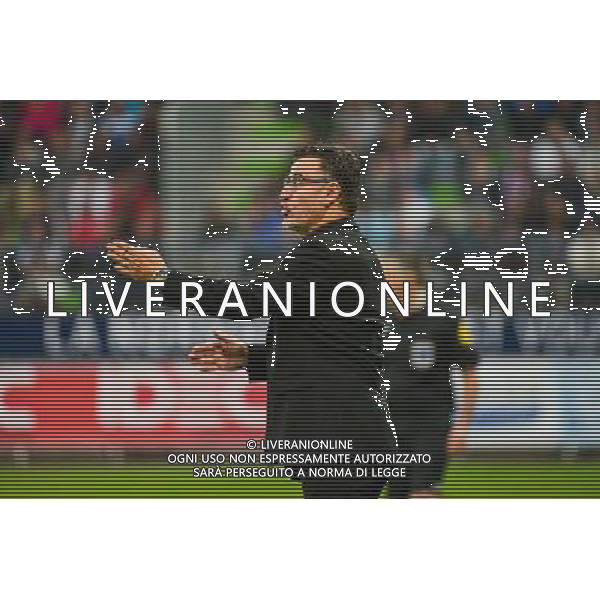 Christophe GALTIER - 04.10.2015 - Caen / Saint Etienne - Ligue 1 - 9e journee Photo: Dave Winter / Icon Sport AG ALDO LIVERANI SAS ONLY ITALY