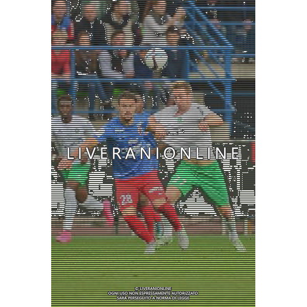 Damien DA SILVA / Robert BERIC - 04.10.2015 - Caen / Saint Etienne - Ligue 1 - 9e journee Photo: Dave Winter / Icon Sport AG ALDO LIVERANI SAS ONLY ITALY
