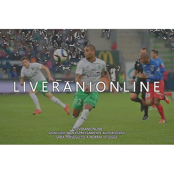 Kevin MONNET PAQUET - 04.10.2015 - Caen / Saint Etienne - Ligue 1 - 9e journee Photo: Dave Winter / Icon Sport AG ALDO LIVERANI SAS ONLY ITALY