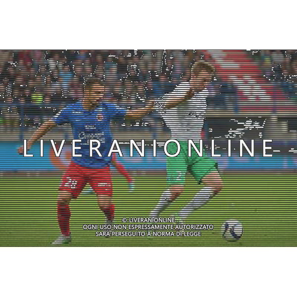 Robert BERIC / Damien DA SILVA - 04.10.2015 - Caen / Saint Etienne - Ligue 1 - 9e journee Photo: Dave Winter / Icon Sport AG ALDO LIVERANI SAS ONLY ITALY