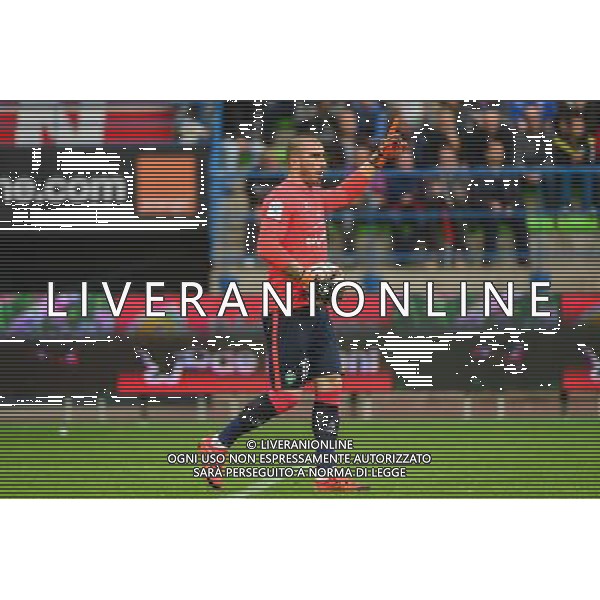 Stephane RUFFIER - 04.10.2015 - Caen / Saint Etienne - Ligue 1 - 9e journee Photo: Dave Winter / Icon Sport AG ALDO LIVERANI SAS ONLY ITALY