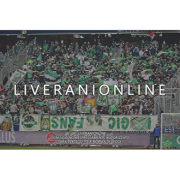 Supporters Saint Etienne - 04.10.2015 - Caen / Saint Etienne - Ligue 1 - 9e journee Photo: Dave Winter / Icon Sport AG ALDO LIVERANI SAS ONLY ITALY