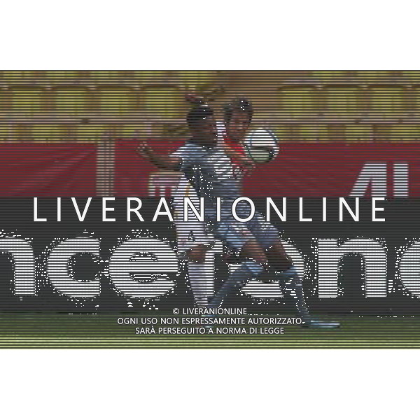 Fabio Coentrao / Steven Moreira - 04.10.2015 - Monaco / Rennes - 9eme journee de Ligue 1 Photo : Serge Haouzi / Icon Sport AG ALDO LIVERANI SAS ONLY ITALY