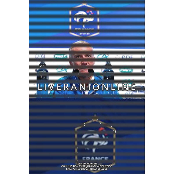 Didier DESCHAMPS - 05.10.2015 - Equipe de France - Conference de presse Photo: Dave Winter / Icon SportAgenzia Aldo Liverani S.a.s. - ITALY ONLY - EDITORIAL USE ONLY