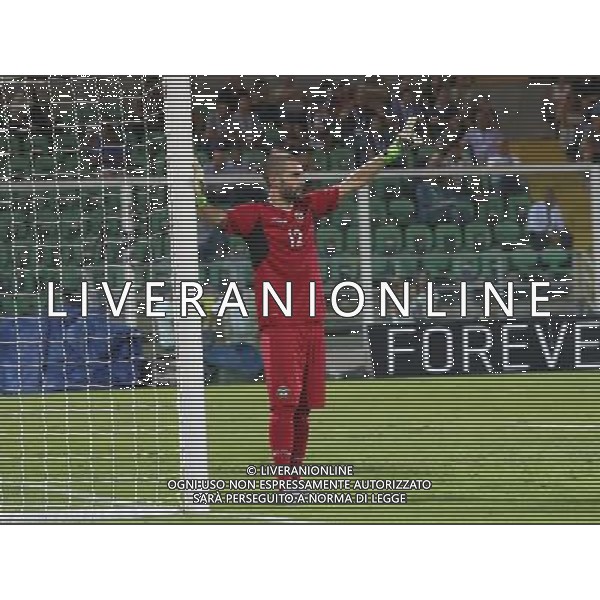 6-9-15 Palermo : italia - bulgaria Qualificazioni europei 2016 Nella foto: mitrev GIUSEPPE SERGI/AG ALDO LIVERANI SAS 