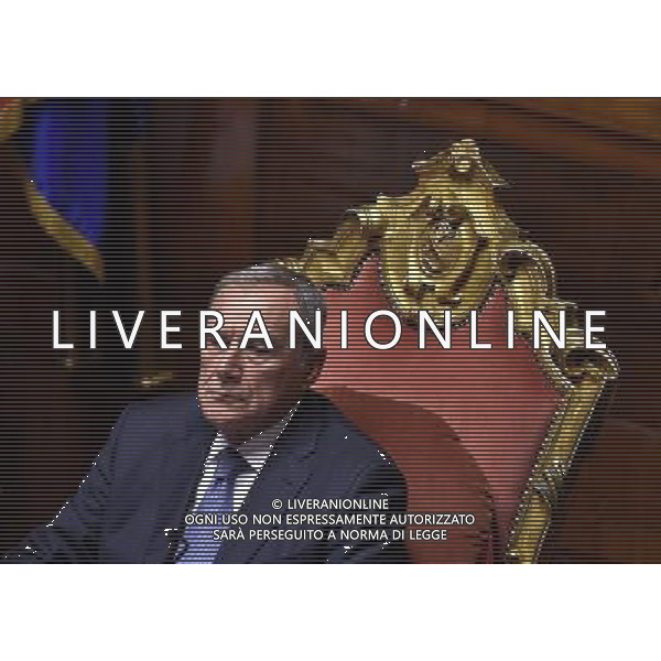 Roma - 06/10/2015 - Palazzo Madama - Votazione articoli legge costituzionale - nella foto: Pietro Grasso / Ph. Fabrizio Corradetti - Ag. Aldo Liverani Sas