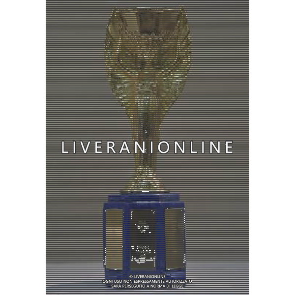 Esposizione delle quattro coppe del mondo vinte dalla nazionale Italiana nel 1934-1938-1982-2006 Roma - 06.10.2015 Nella Foto:Esposizione delle quattro coppe del mondo vinte dalla nazionale Italiana nel 1934-1938-1982-2006 /Ag. Aldo Liverani