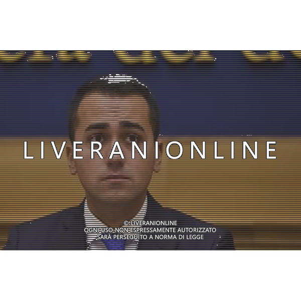 Roma - 07/10/2015 - Sala Stampa Montecitorio - Conferenza stampa del M5S sul dissesto idrogeologico - nella foto: Luigi Di Maio / Ph. Fabrizio Corradetti - Ag. Aldo Liverani Sas