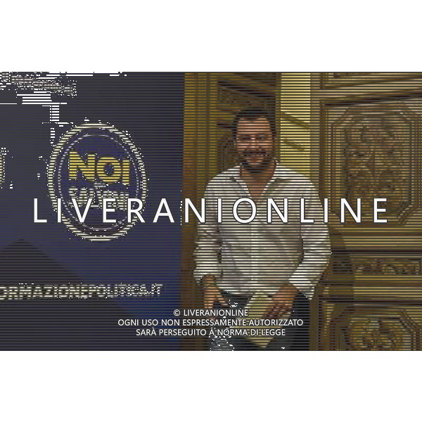 Roma - 09/10/2015 - Palazzo Rospigliosi - Presentazione della Scuola di formazione politica - nella foto: Matteo Salvini / Ph. Fabrizio Corradetti - Ag. Aldo Liverani Sas