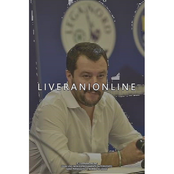 Roma - 09/10/2015 - Palazzo Rospigliosi - Presentazione della Scuola di formazione politica - nella foto: Matteo Salvini / Ph. Fabrizio Corradetti - Ag. Aldo Liverani Sas