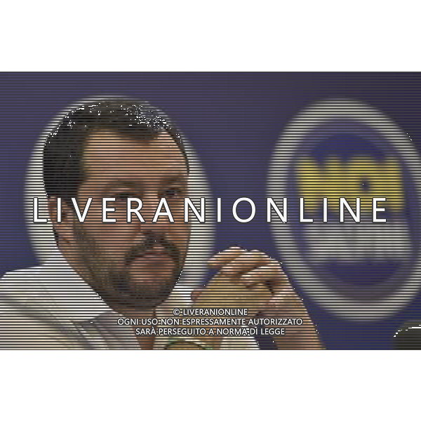 Roma - 09/10/2015 - Palazzo Rospigliosi - Presentazione della Scuola di formazione politica - nella foto: Matteo Salvini / Ph. Fabrizio Corradetti - Ag. Aldo Liverani Sas