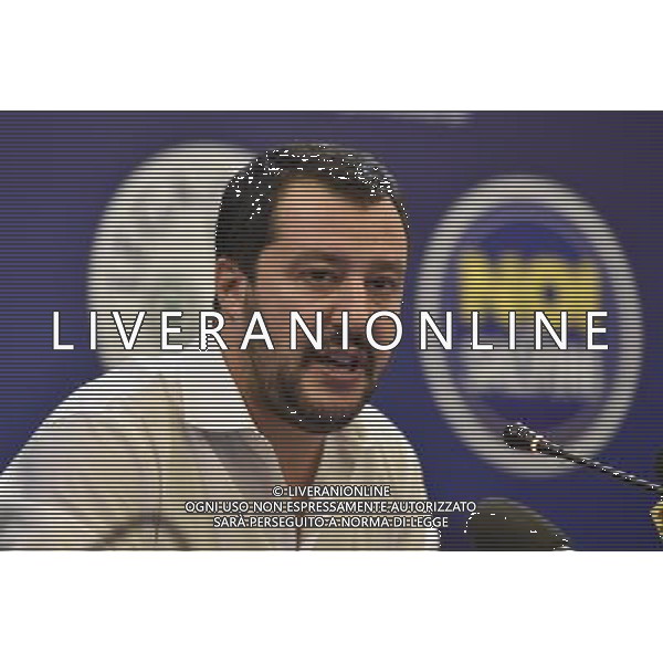 Roma - 09/10/2015 - Palazzo Rospigliosi - Presentazione della Scuola di formazione politica - nella foto: Matteo Salvini / Ph. Fabrizio Corradetti - Ag. Aldo Liverani Sas