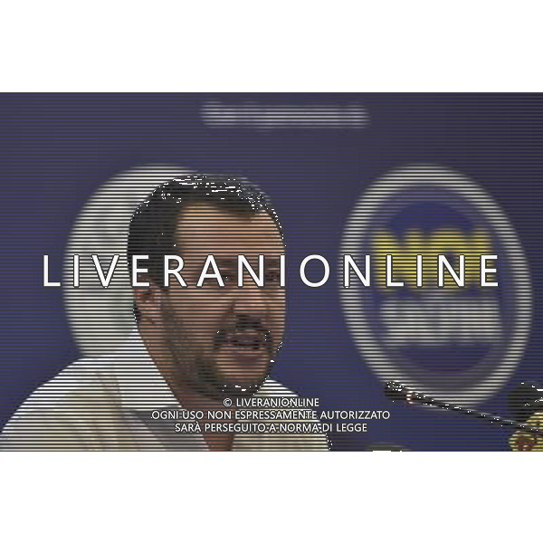 Roma - 09/10/2015 - Palazzo Rospigliosi - Presentazione della Scuola di formazione politica - nella foto: Matteo Salvini / Ph. Fabrizio Corradetti - Ag. Aldo Liverani Sas